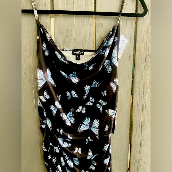 🦋🦋🦋 Justify Butterfly Summer Dress🦋🦋🦋. NWT - Picture 4 of 7